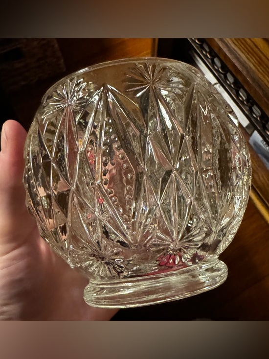 Avon Other - Avon VTG Crystal Glow Candle Holder✨